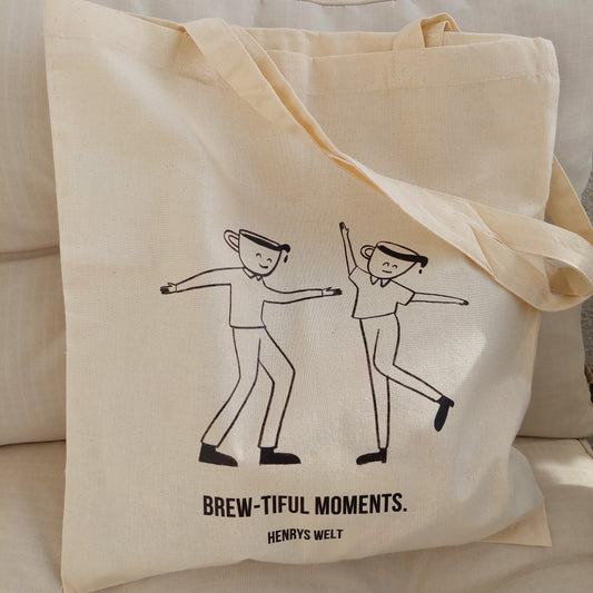BREW-TIFUL MOMENTS: Canvas Bag aus reiner Baumwolle